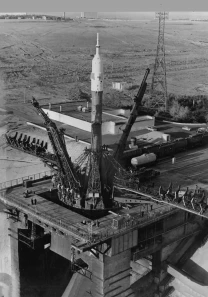 Космодром Байконур Фото стартів космічних ракет