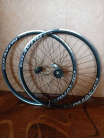 Вело колёса комплект ножным тормозом