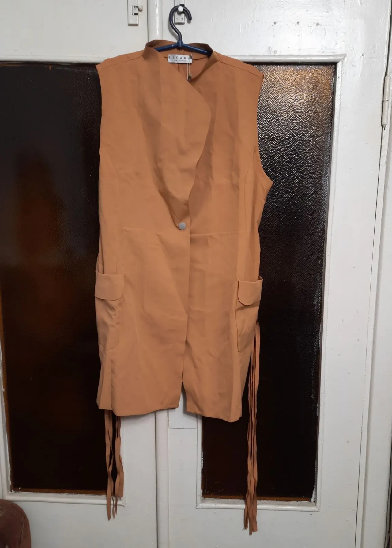 Жіночий легкий костюм трійка Likara.Лонгслів.Брюки.Жилетка.Тройка