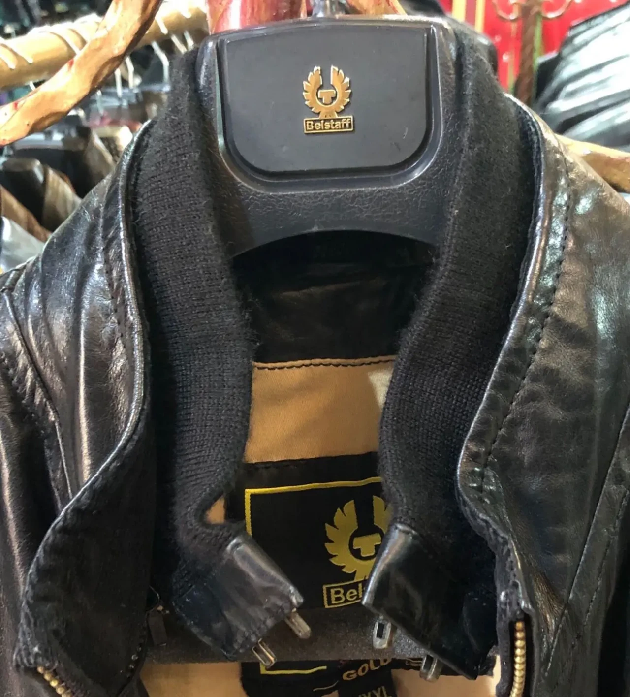 Belstaff шкіряна куртка,Італія оригінал 6