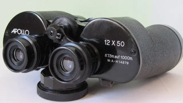 Бинокль дальнобойный  призменный APOLLO 12х50.Made in JAPAN.Новый 3