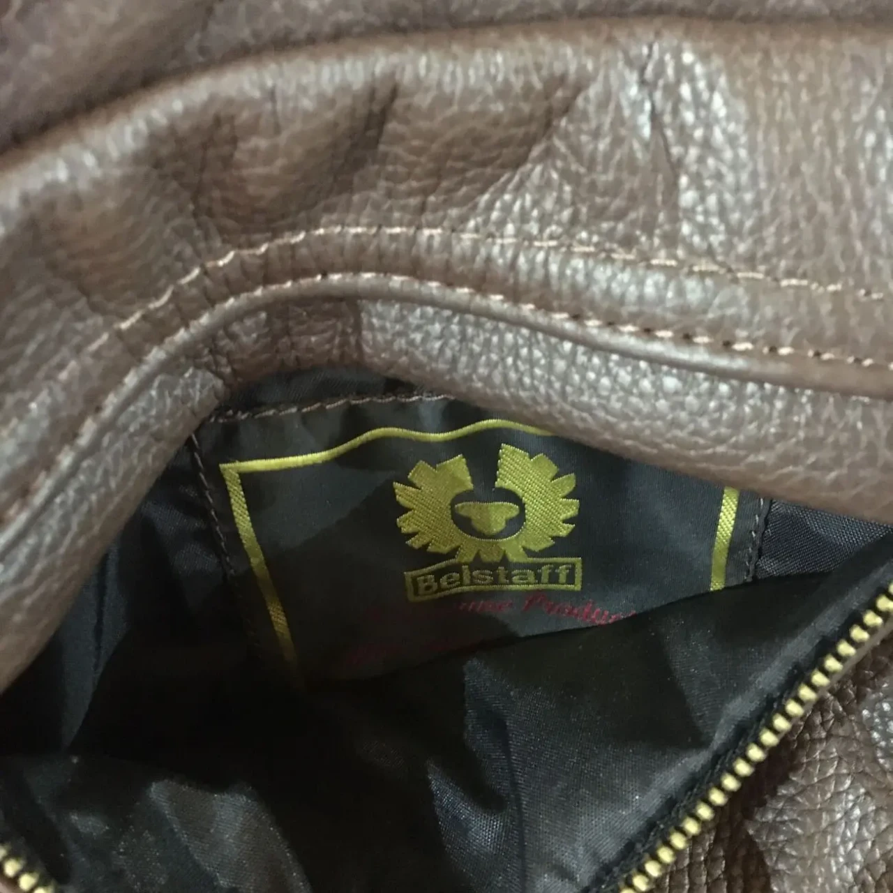 Сумка через плече Belstaff шкіра джамбо, 10