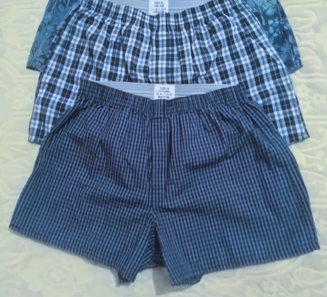 Комплект мужских трусов лёгкий хлопок разноцветных 7