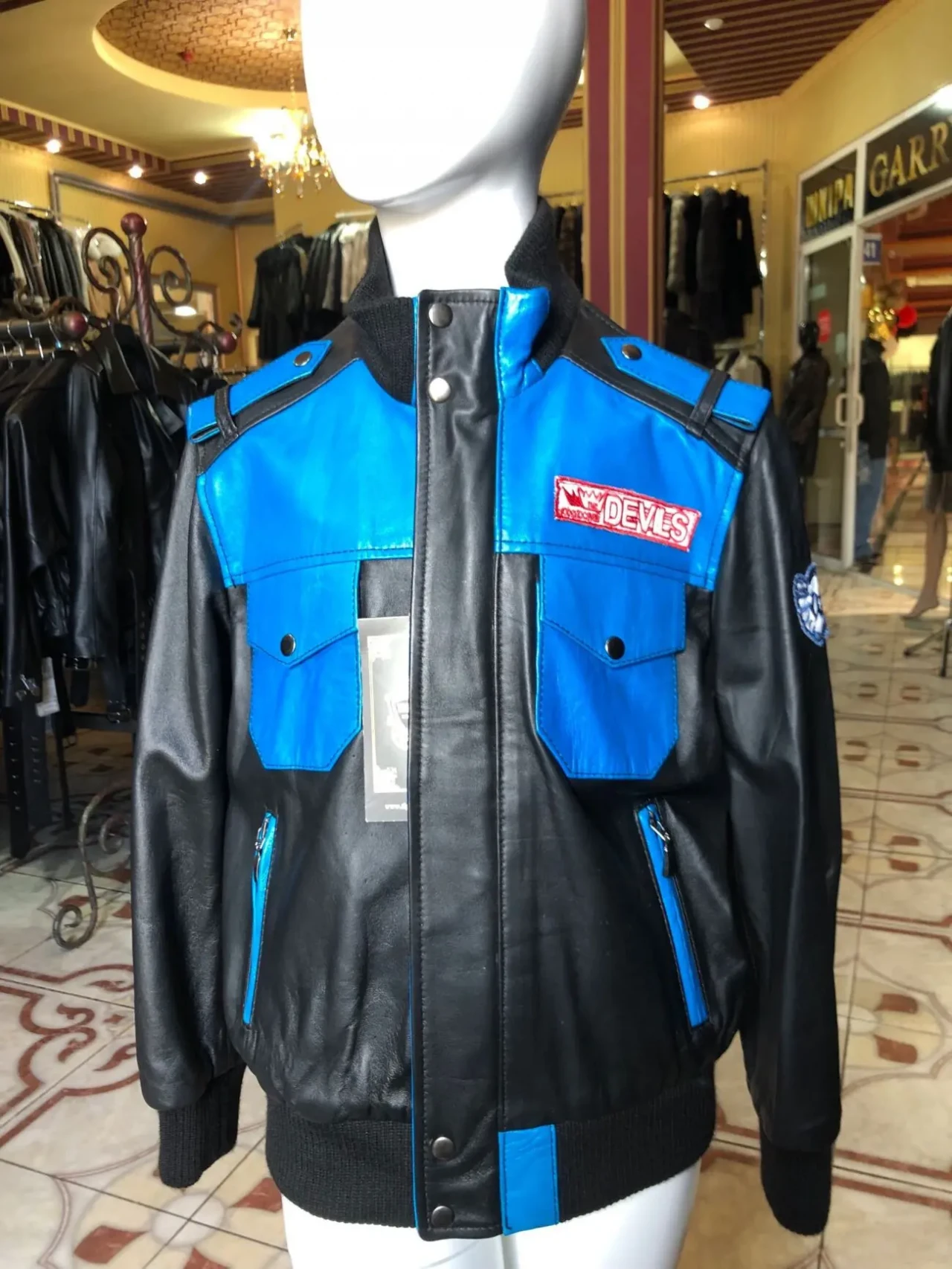 Акція!Дитячий бомбер,пілот натуральна шкіра 2