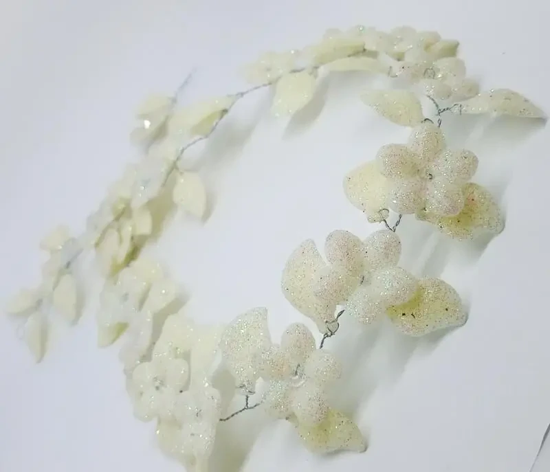 Прикраса для волосся, діадема, віночок. довжина 30 см ширина 2,5 см. 3