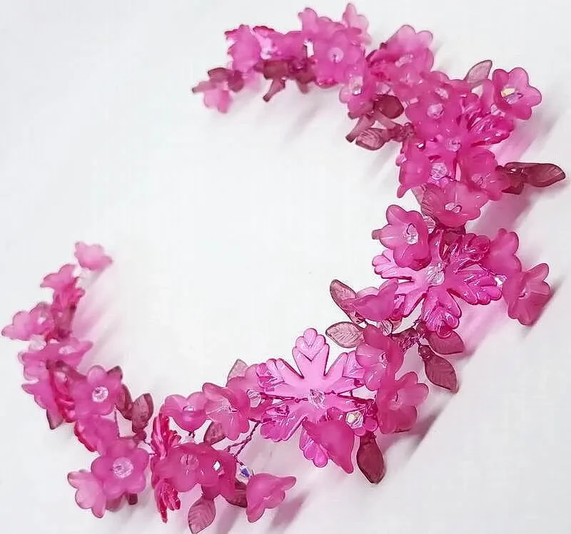 Прикраса для волосся, діадема, віночок. довжина 30 см ширина 2,5 см. 6