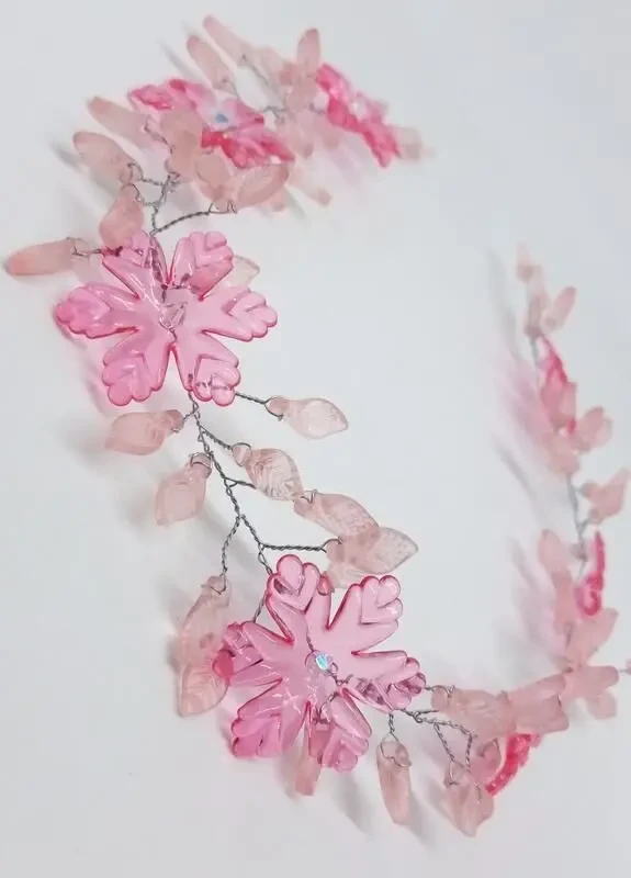 Прикраса для волосся, діадема, віночок. довжина 30 см ширина 2,5 см. 5