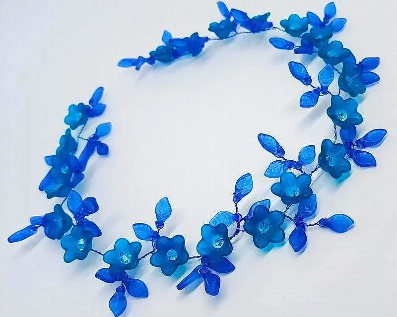 Прикраса для волосся, діадема, віночок. довжина 30 см ширина 2,5 см.