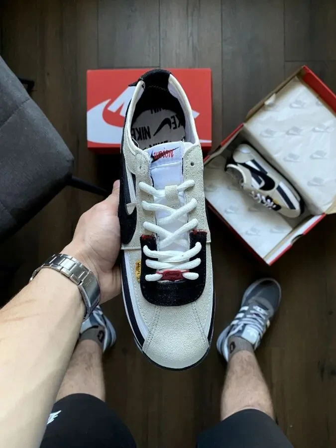 Кросівки Nike Cortez White  Gray 3