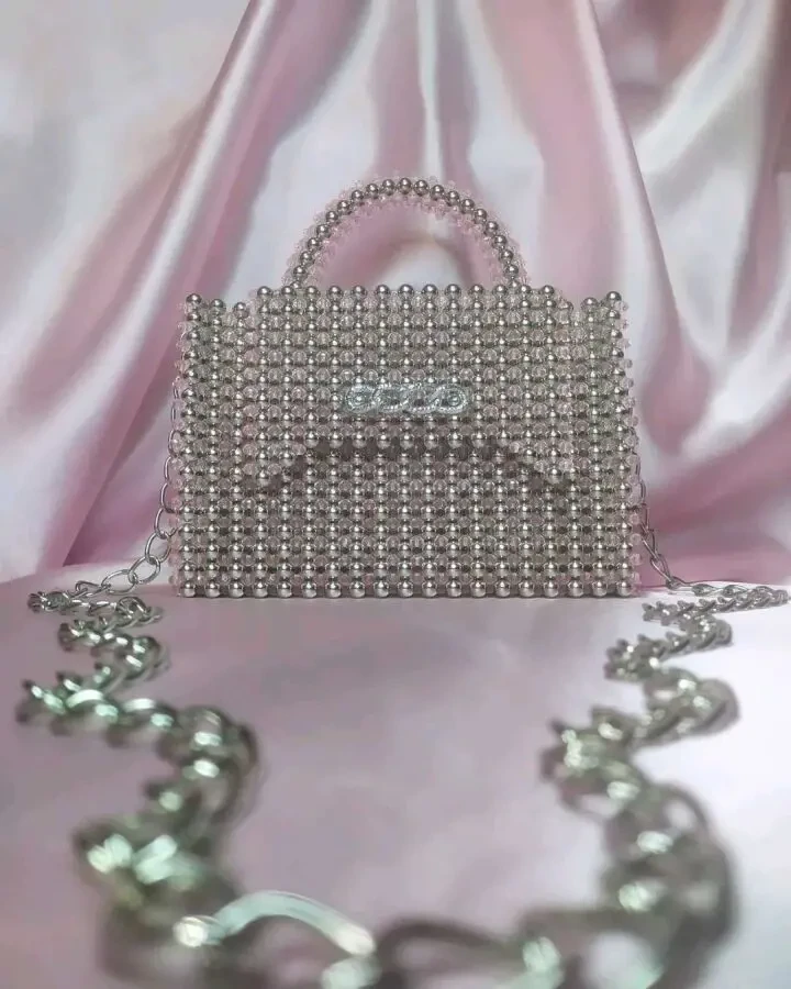 Сумка з намистин