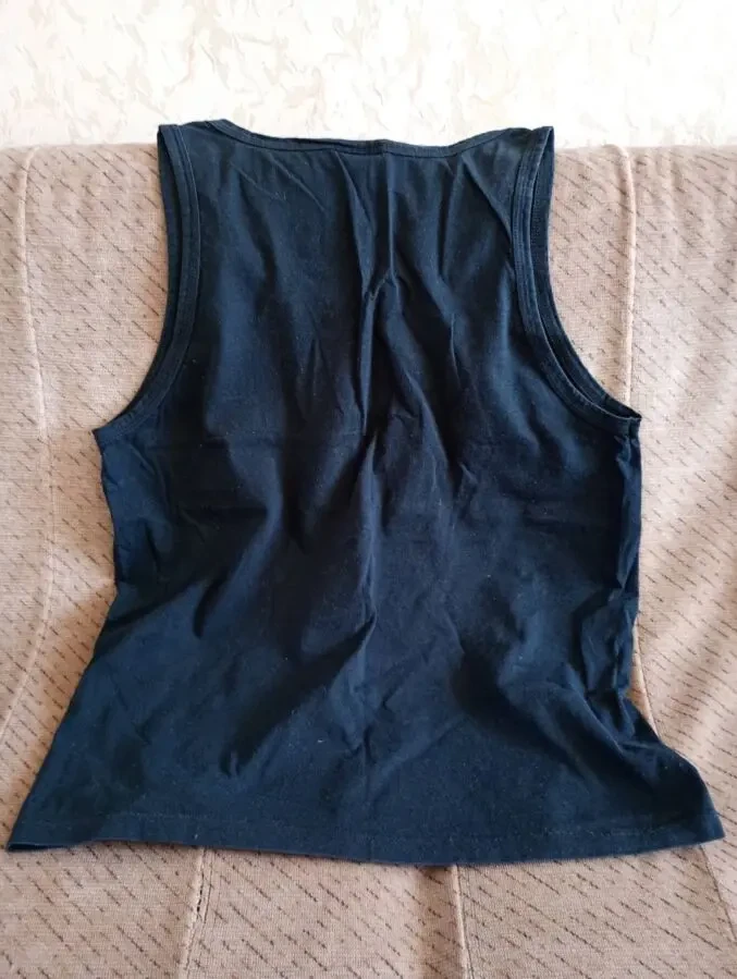 Мужская черная майка - 2 dvd диска в подарок. 2