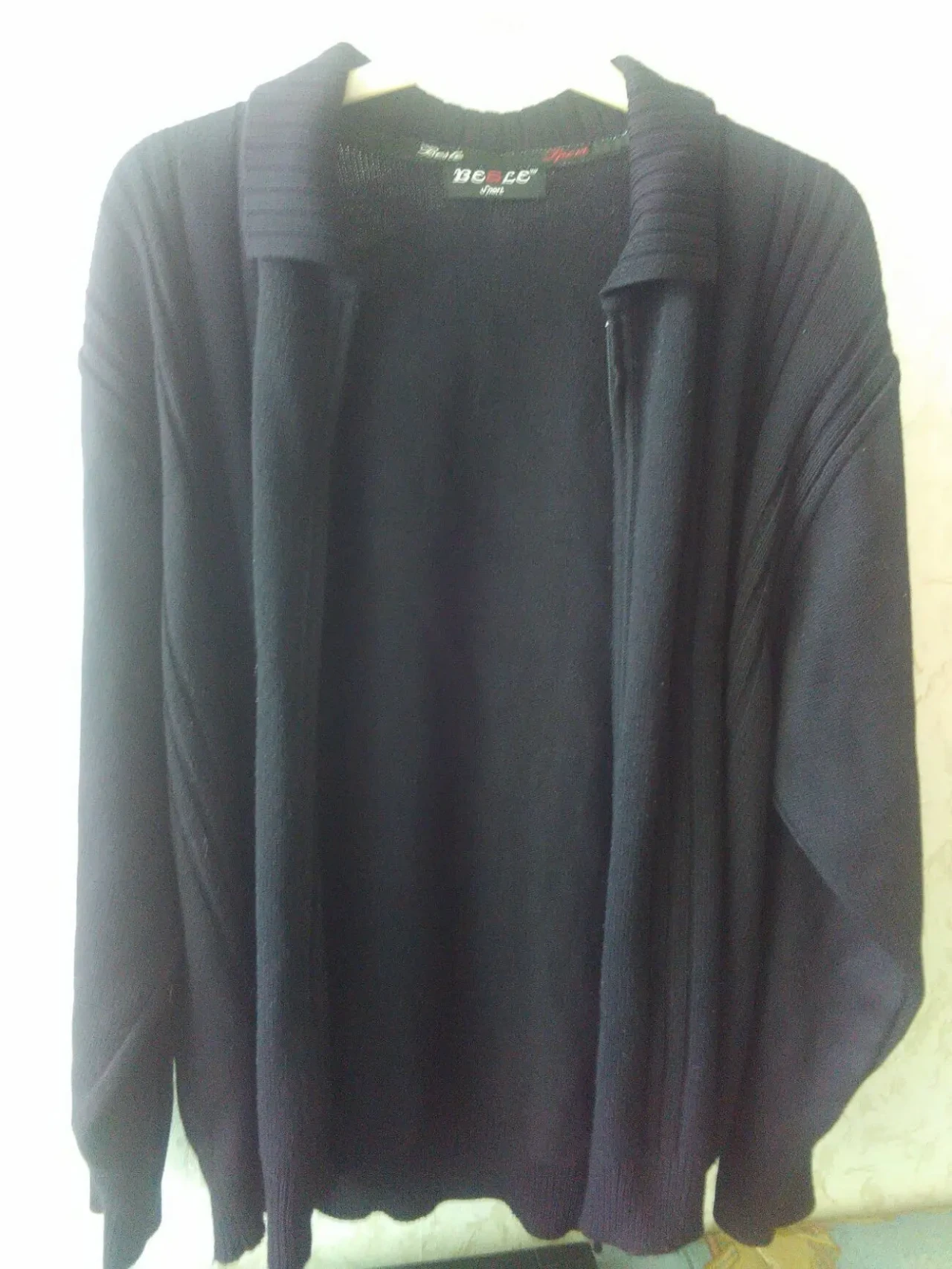 Мужская кофта на замке. 3