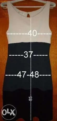 Милое платье сарафан из плотного трикотажа- PROMOD (Франция), р. 46 4