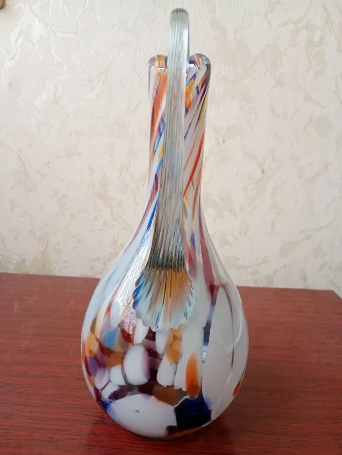 Стеклянный графин -кувшин, производство СССР. 2