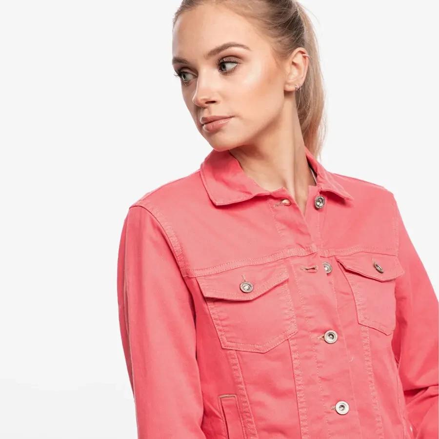 Tom Tailor джинсовая куртка S женская джинсовка курточка Барби