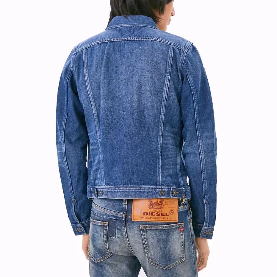 Diesel джинсовая куртка р. M мужская джинсовка чоловіча джинсівка