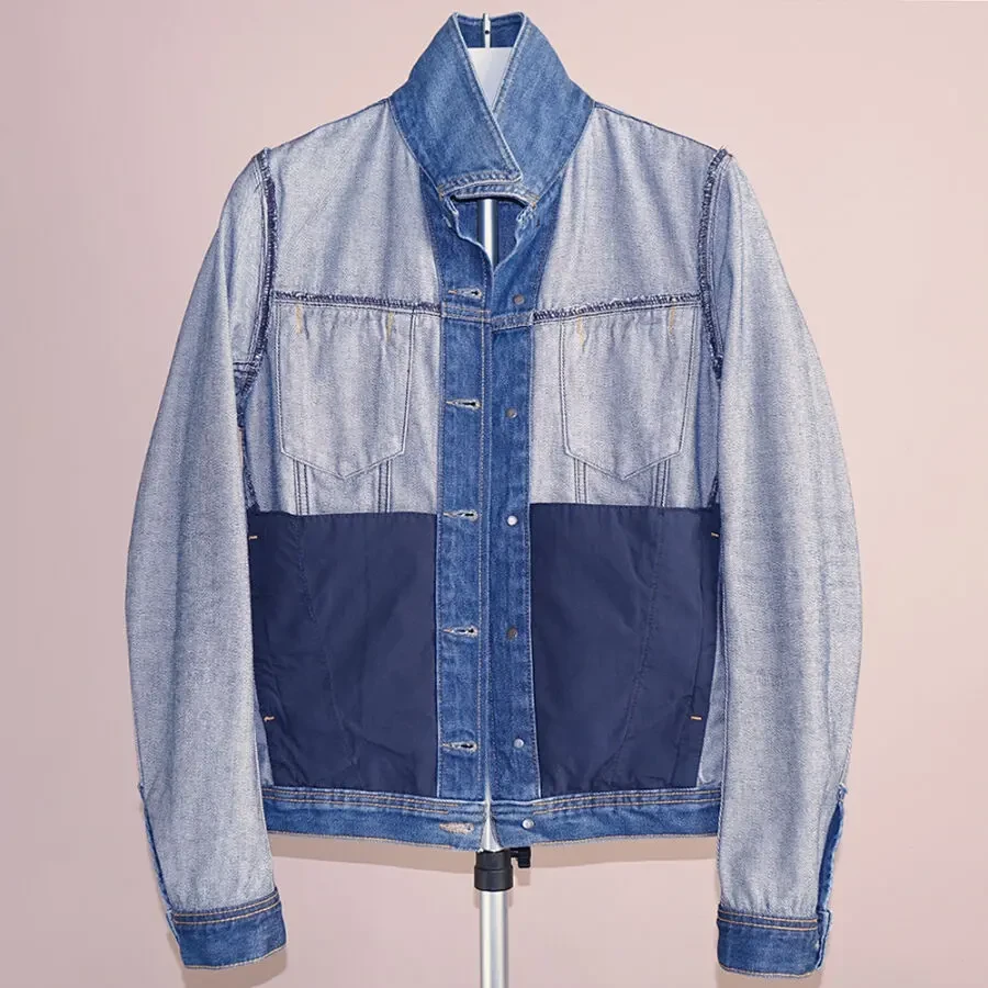 Diesel джинсовая куртка р. M мужская джинсовка чоловіча джинсівка 5