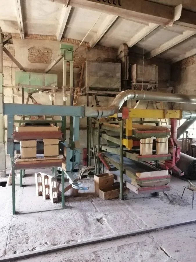 Цех крупяний крупорушка 1 тона крупи у зміну млин