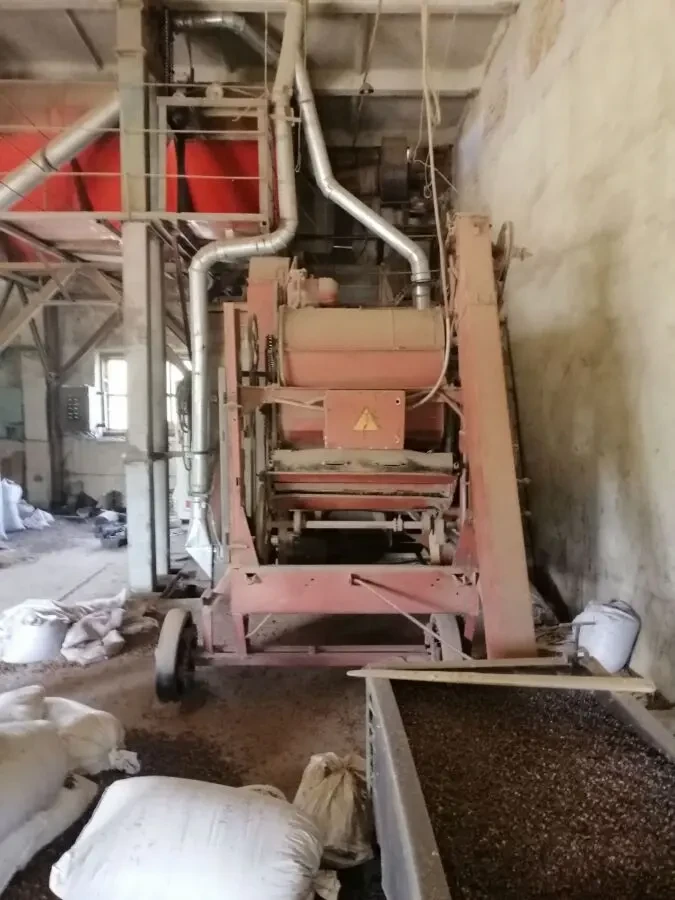 Цех крупяний крупорушка 1 тона крупи у зміну млин 4