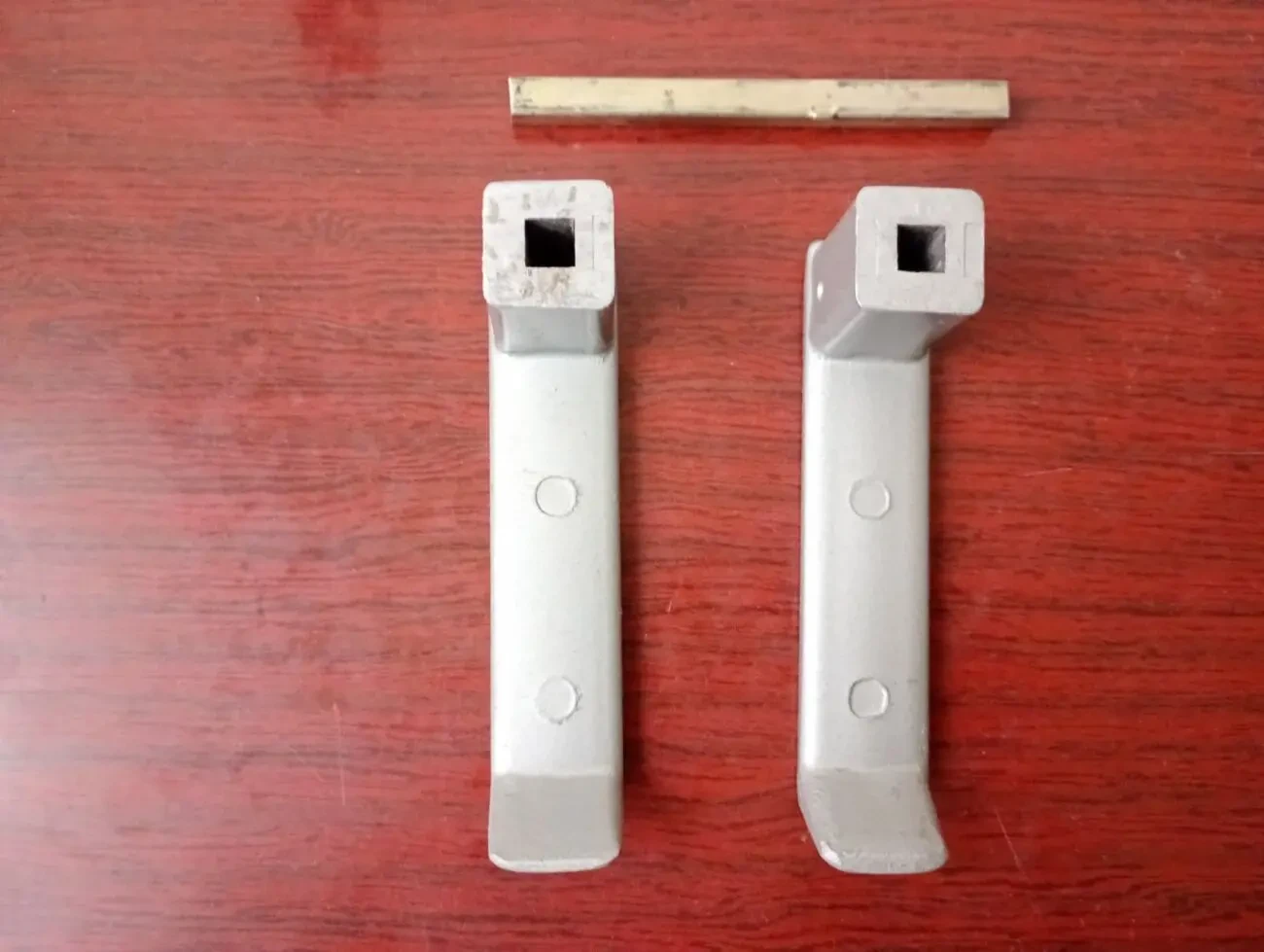 Межкомнатные алюминиевые дверные ручки (СССР). 3