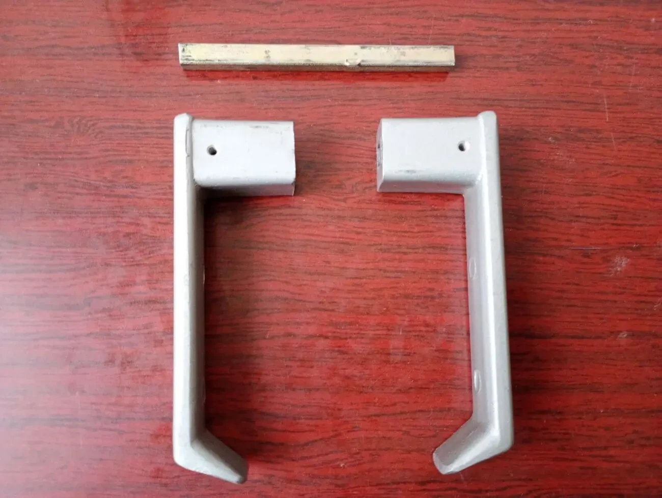 Межкомнатные алюминиевые дверные ручки (СССР). 4