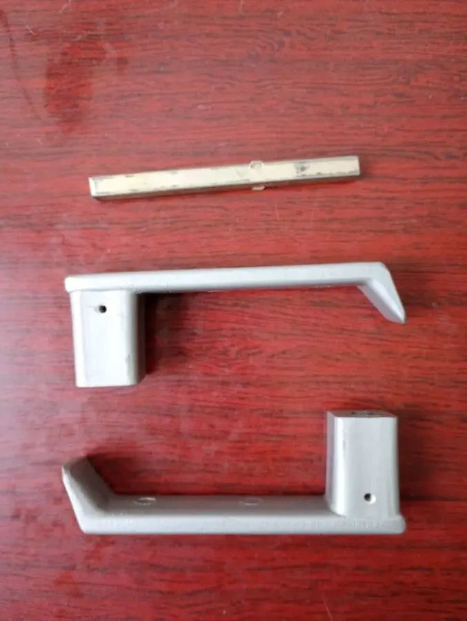 Межкомнатные алюминиевые дверные ручки (СССР). 2