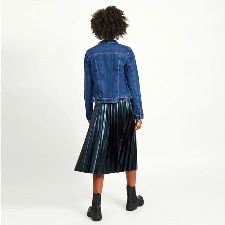 Vila джинсовая куртка S женская короткая курточка джинсовка джинсівка 3