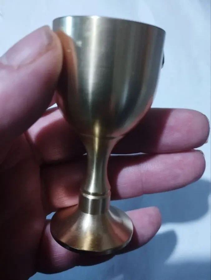 рюмка латуная большая 3