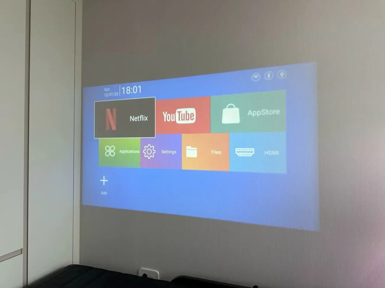 Magcubic 4K Android 11 проектор Native 1080P 390ANSI HY320 4