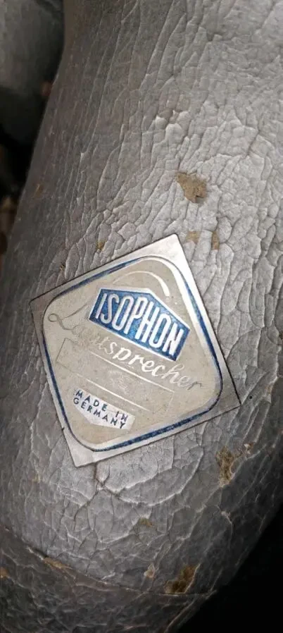 Isophon PSL 245/35/8 вінтаж динаміки. 4