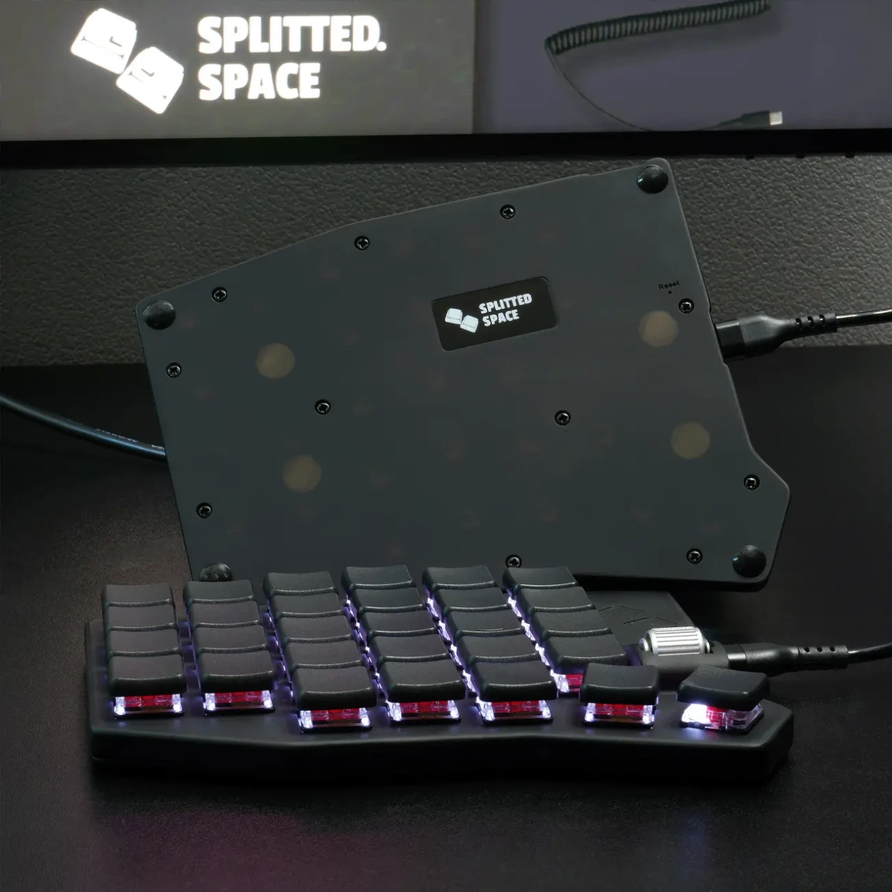 Низькопрофільна спліт клавіатура Lea Choc (ex Sofle Choc) з підсвіткою 6