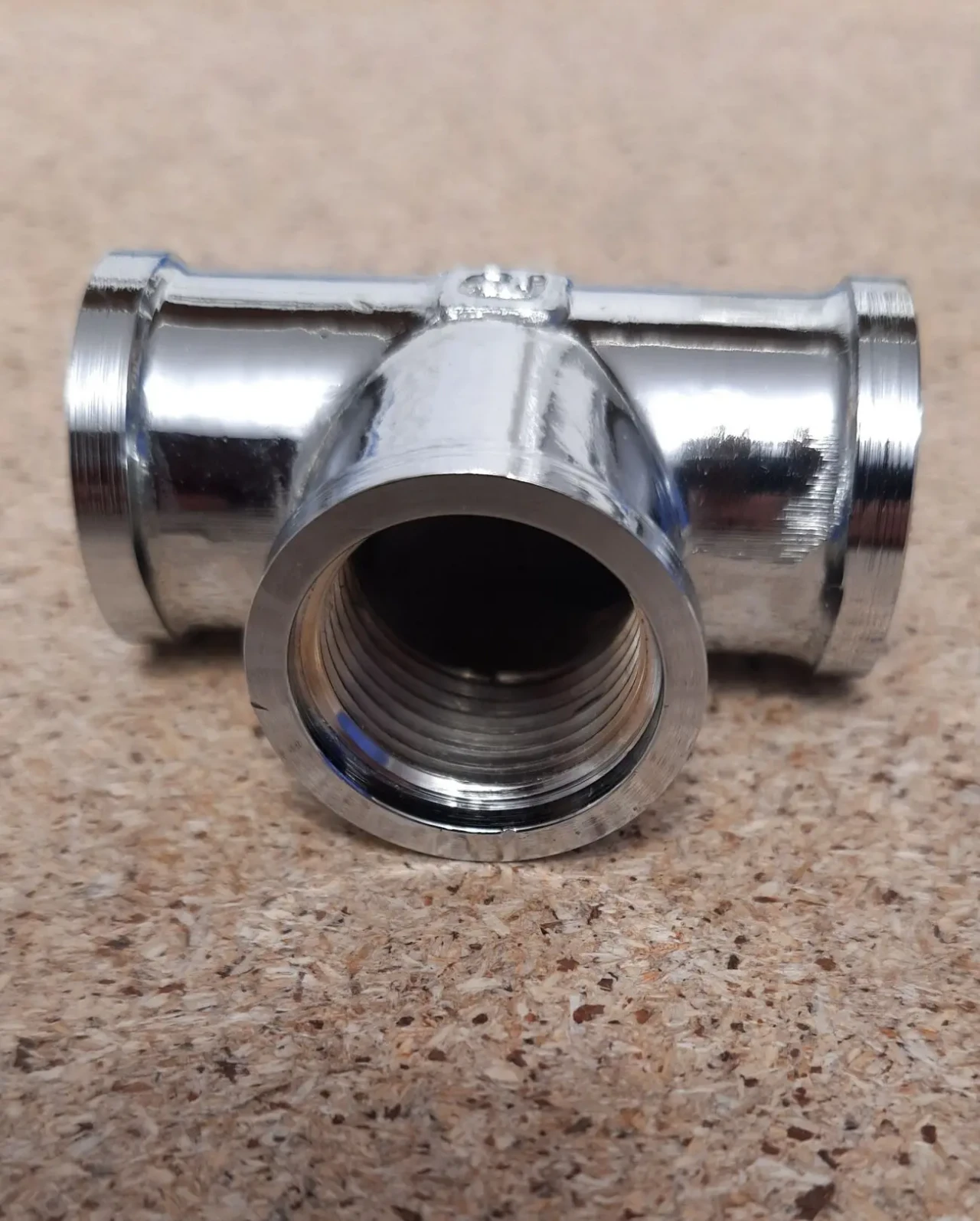 Трійник для водопостачання ВВВ Fado S.r.l T01C.Латунь хром 7