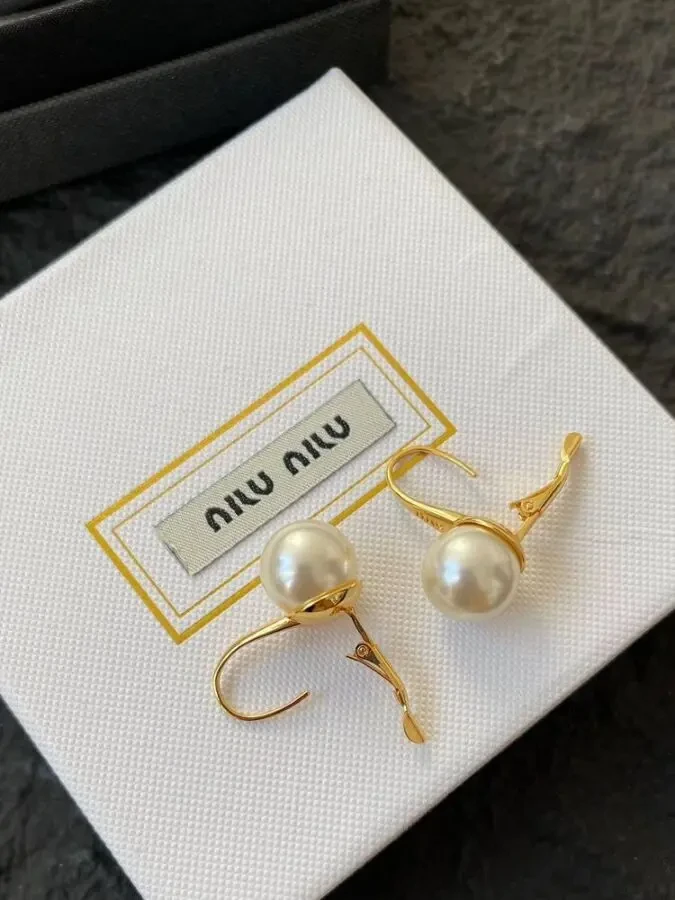 Сережки Miu Miu 4