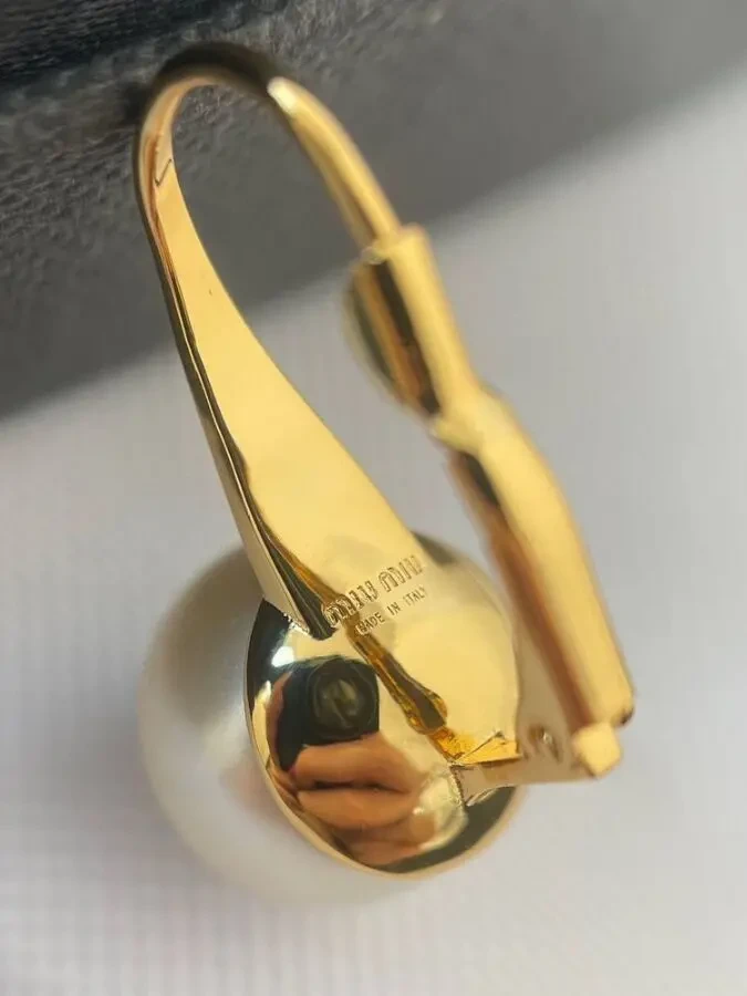 Сережки Miu Miu 2