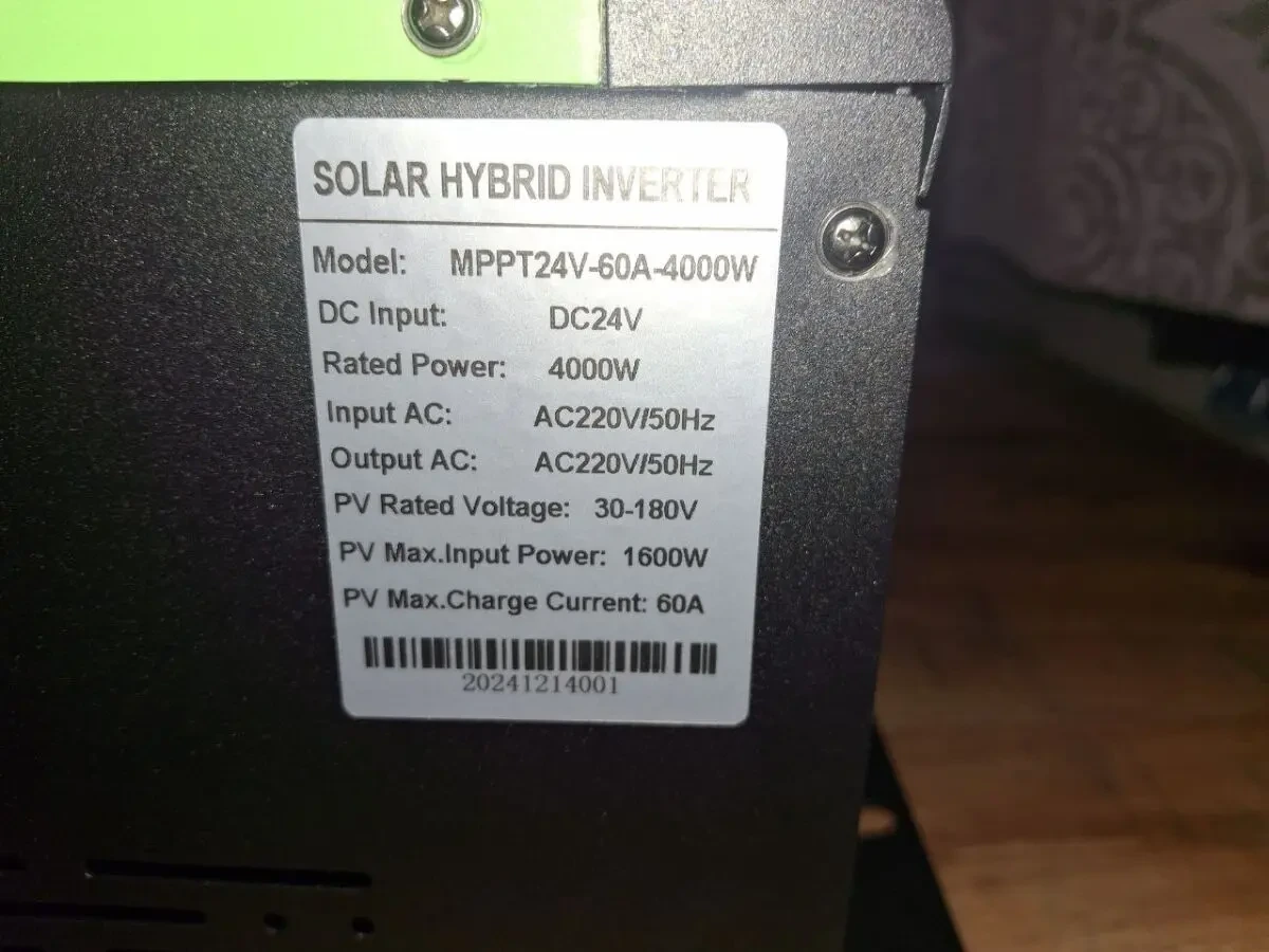 Солнечный низкочастотный гибридный инвертор 7