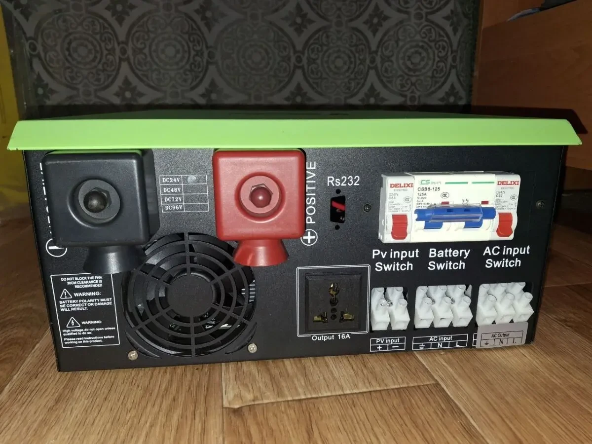 Солнечный низкочастотный гибридный инвертор 6