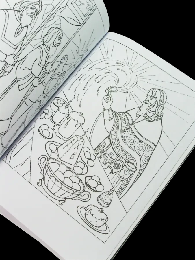 Пасхальные раскраски 2