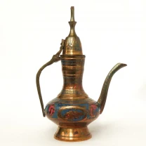 Восточный арабский кофейник винтаж латунный чайник Ибрик сувенир декор