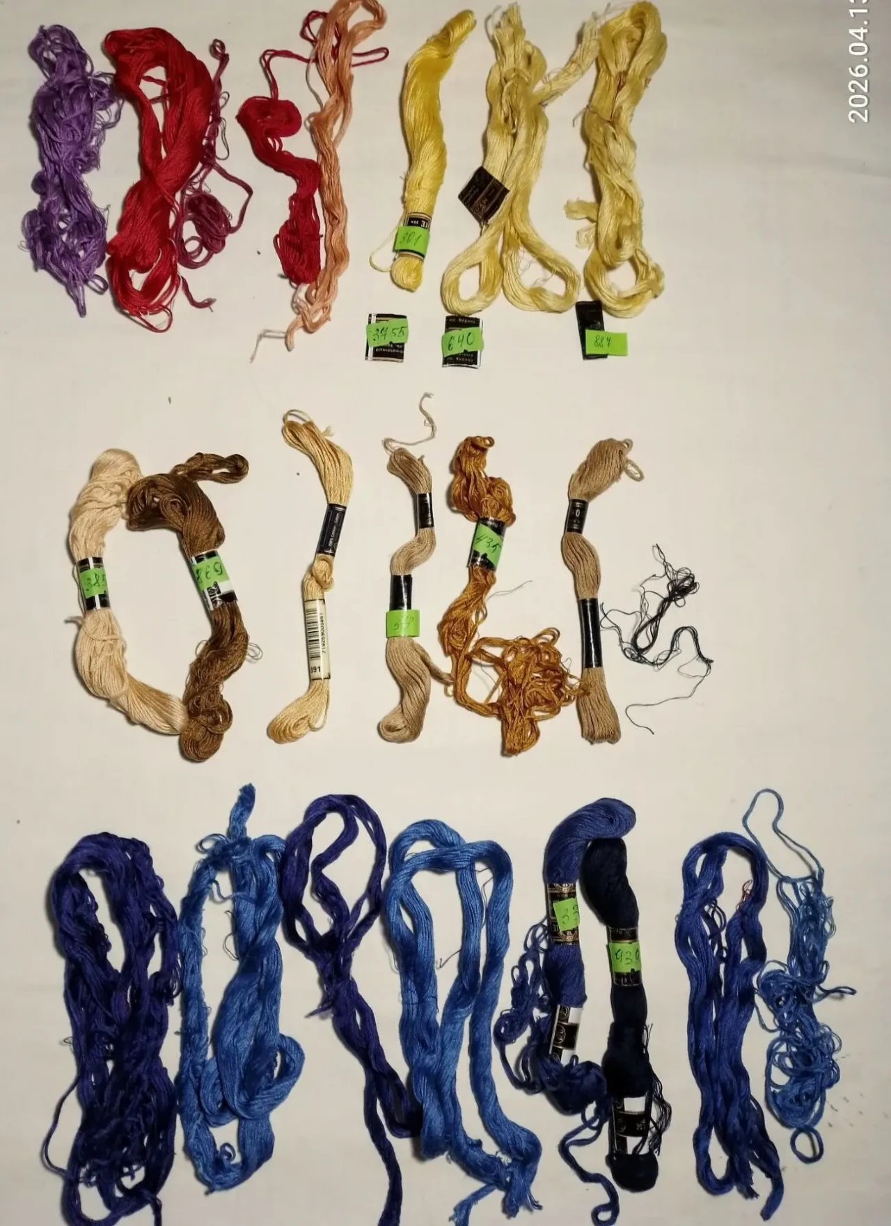 Мулине для вышивки нить хлопок, металлик, Madeira, большой выбор 3