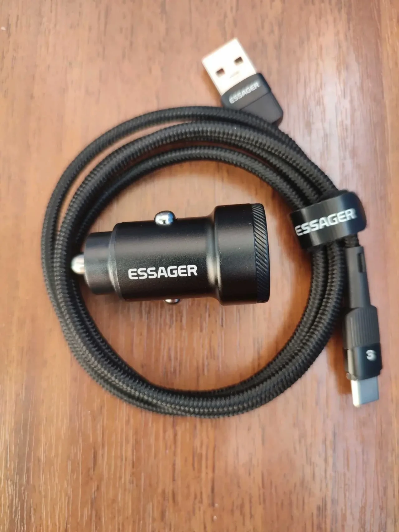 Автомобильное ЗУ Essager 54 Вт+кабель 1 метр 4