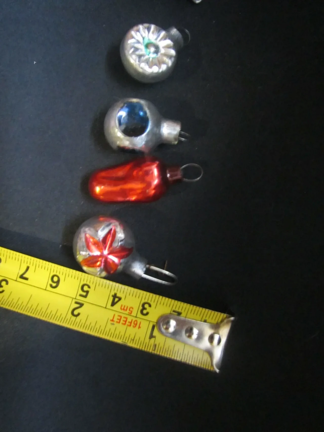 Елочные игрушки. 8 шт. Лот из чердака. 7