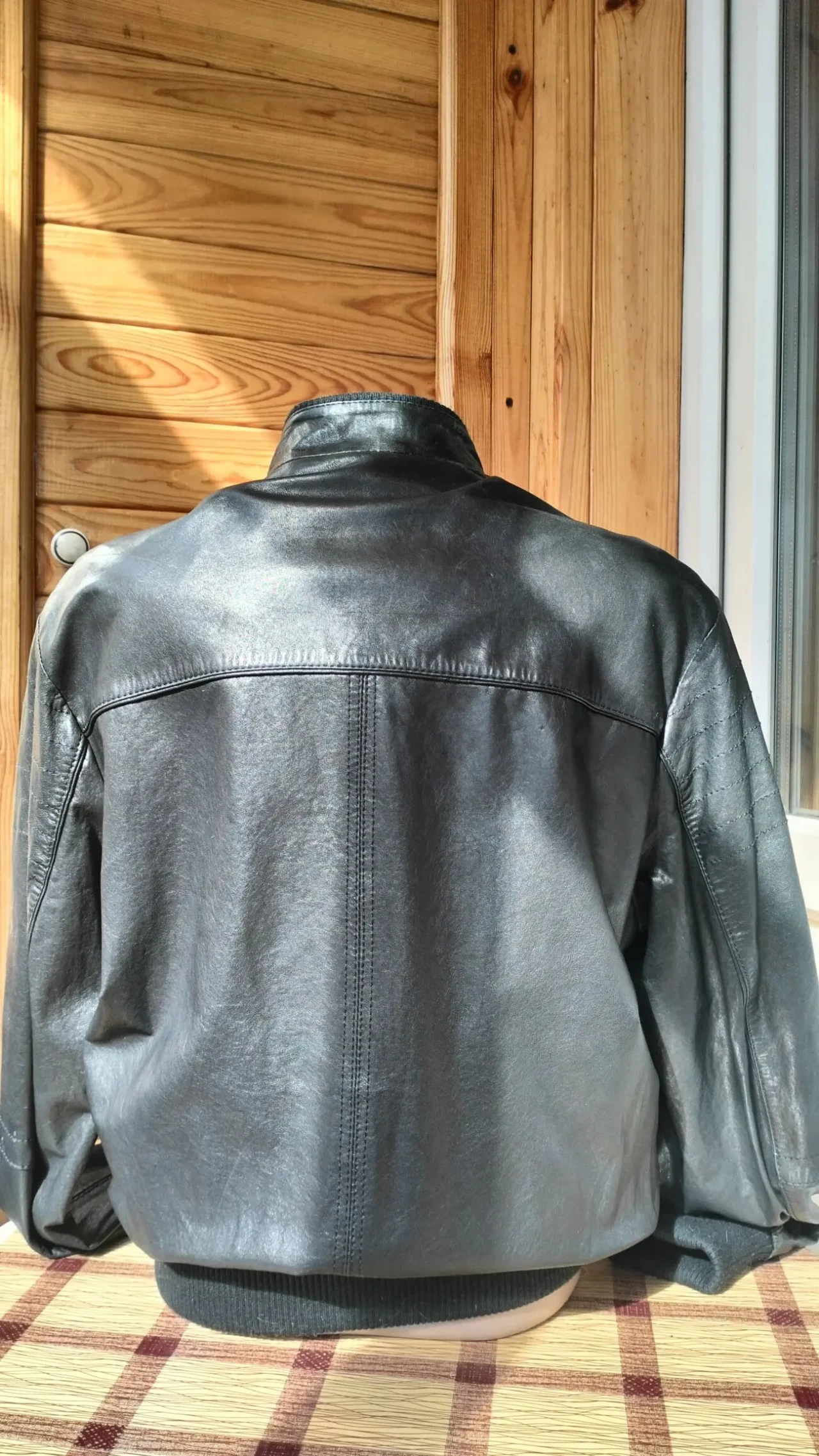 куртка кожаная мужская 3