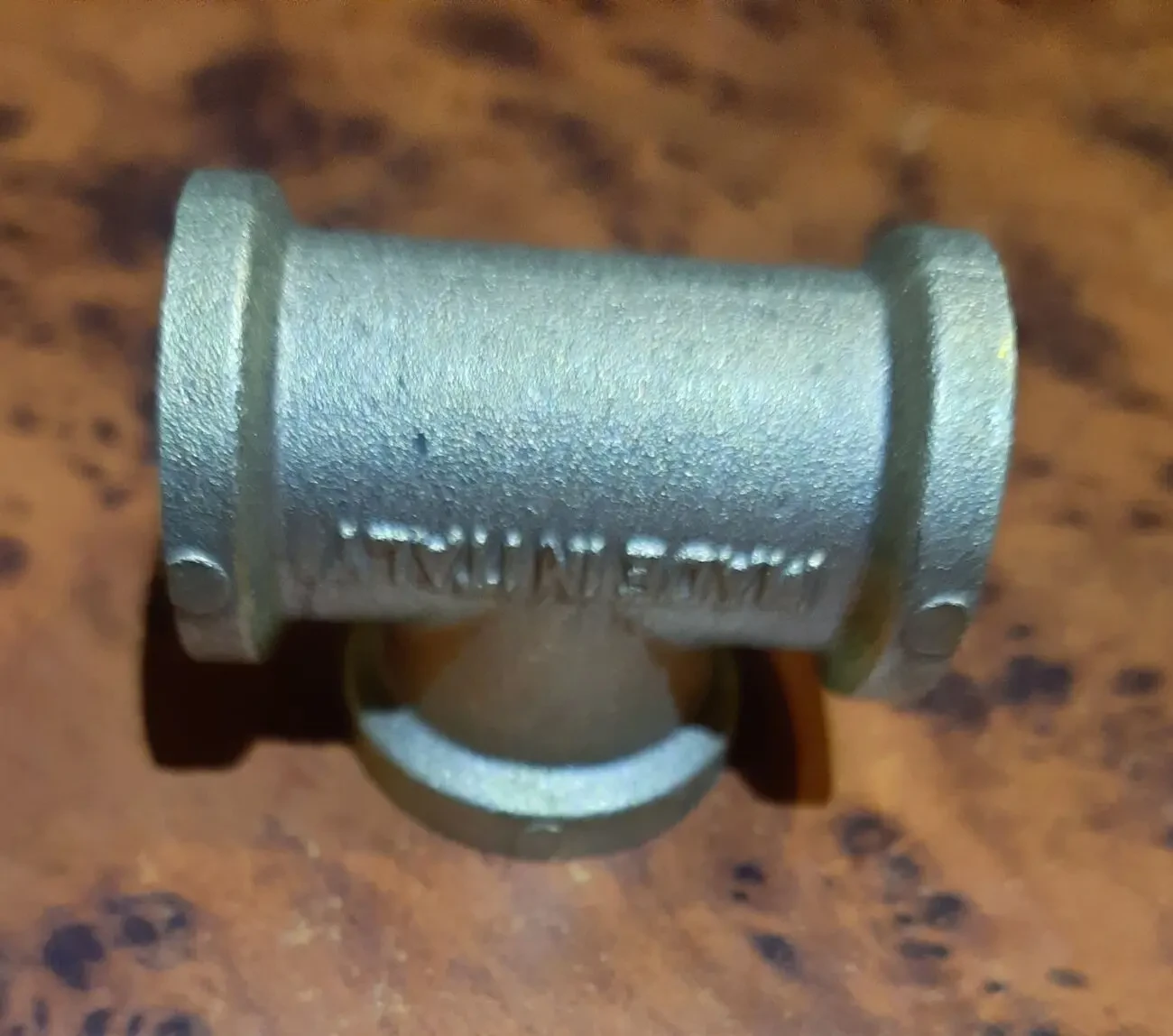 Трійник для підключення водопостачання ВВВ Pattaroni.Фіттінг.Латунь 5