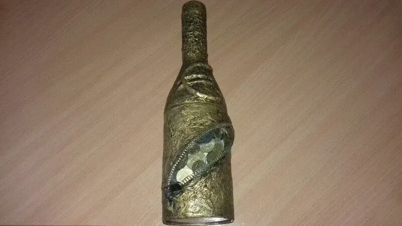Бутылка ручной работы 2