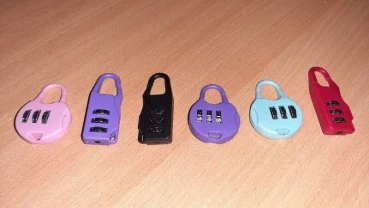 Кодовий замочок для сумок, рюкзаків.