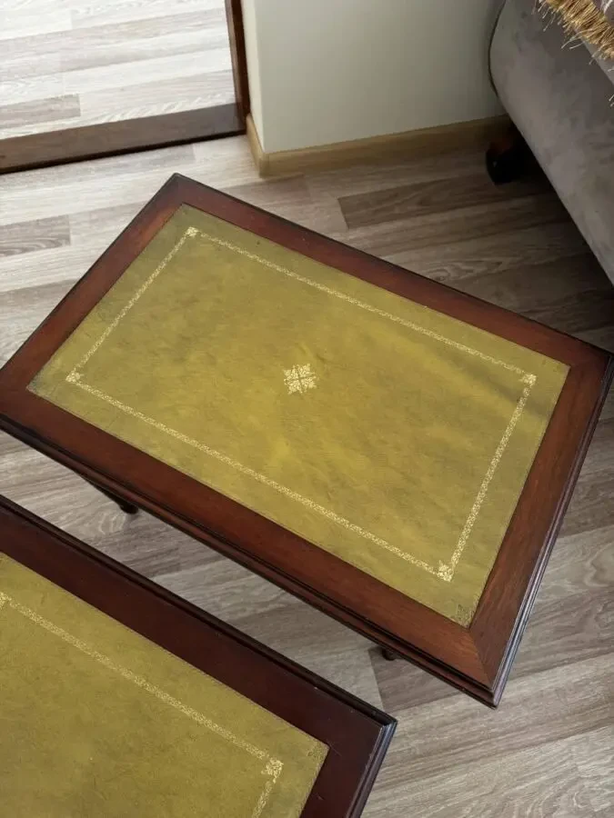 Столики приставні 3 в 1 вінтаж з Бельгії 7