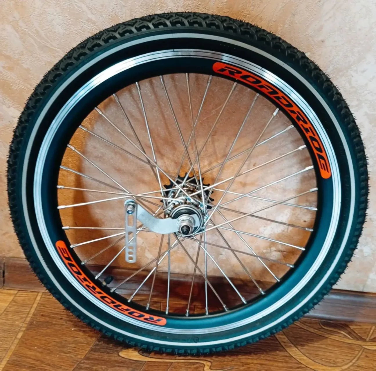 Вело колесо заднее ножной тормоз 5