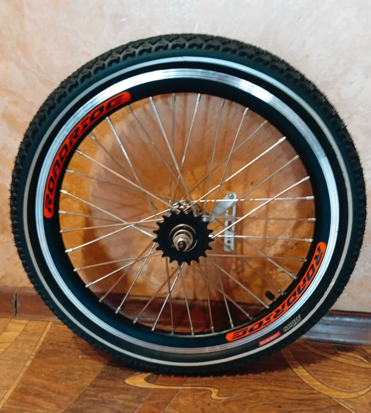 Вело колесо заднее ножной тормоз