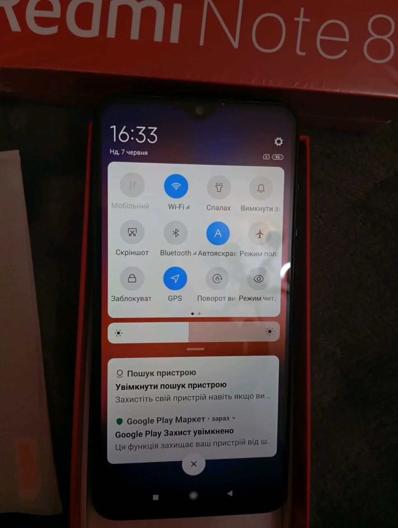 СмартфонXiomi Redmi Note 8Pro -8/128gb-4500 7