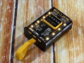 Корпус Power bank Cyberpunk 18650x3 повербанк з LED підсвіткою